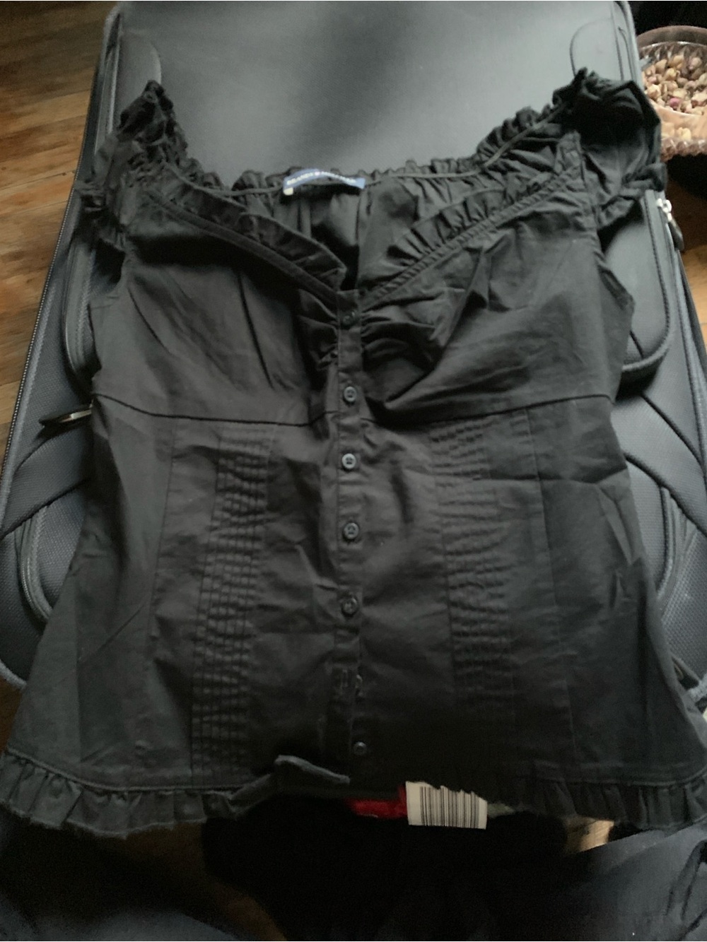 Brandy Melville Black Elena Top